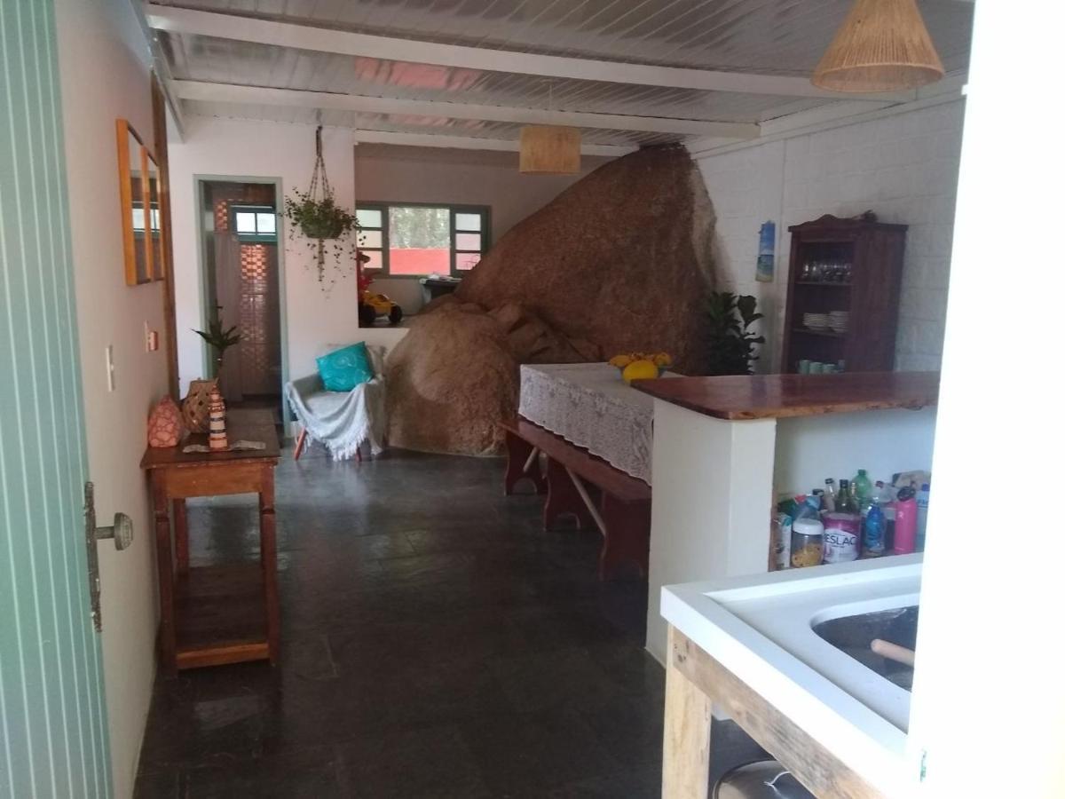 Sossego A 140 M Da Praia Com Vista Para O Mar Na Armacao Da Piedade Governador Celso Ramos Exteriör bild